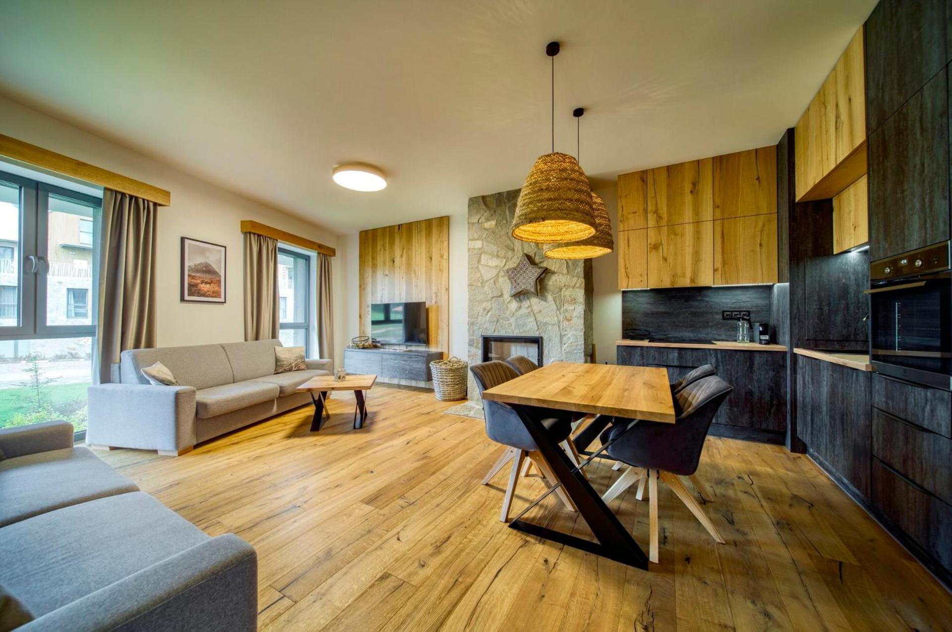 Apartmany A Chalety Horizont Resort Tatranska Lomnica Bagian luar foto